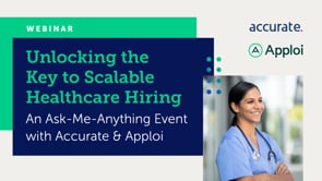 Unlocking the Key to Scalable Healthcare Hiring - An AMA Webinar with Apploi