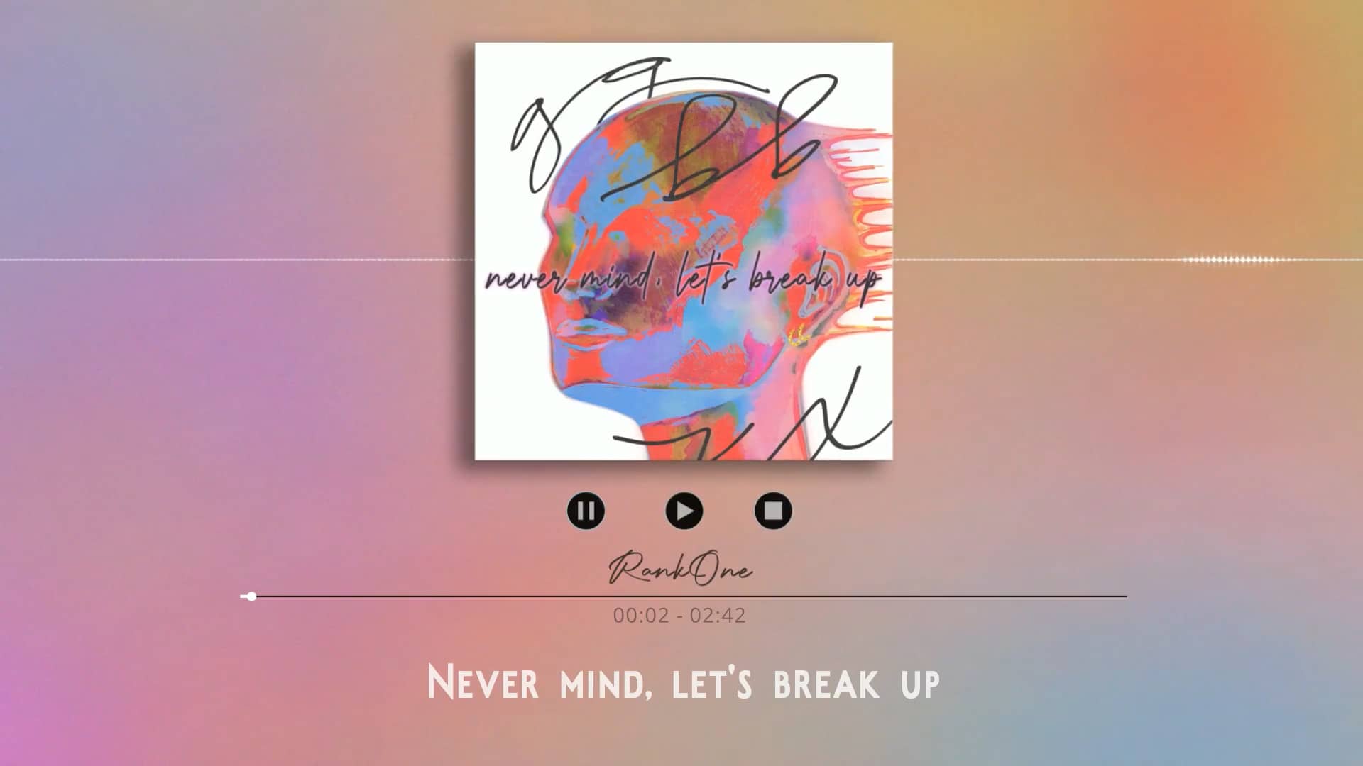 Lany Never Mind Lets Break Up Music Video Lyric On Vimeo