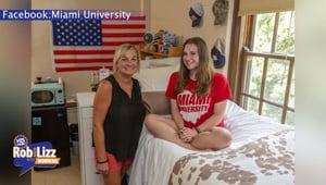 Daughter and Mother Share Dorm Room
