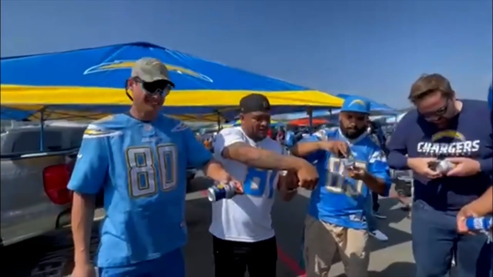 Los Angeles Chargers Tailgate Mat