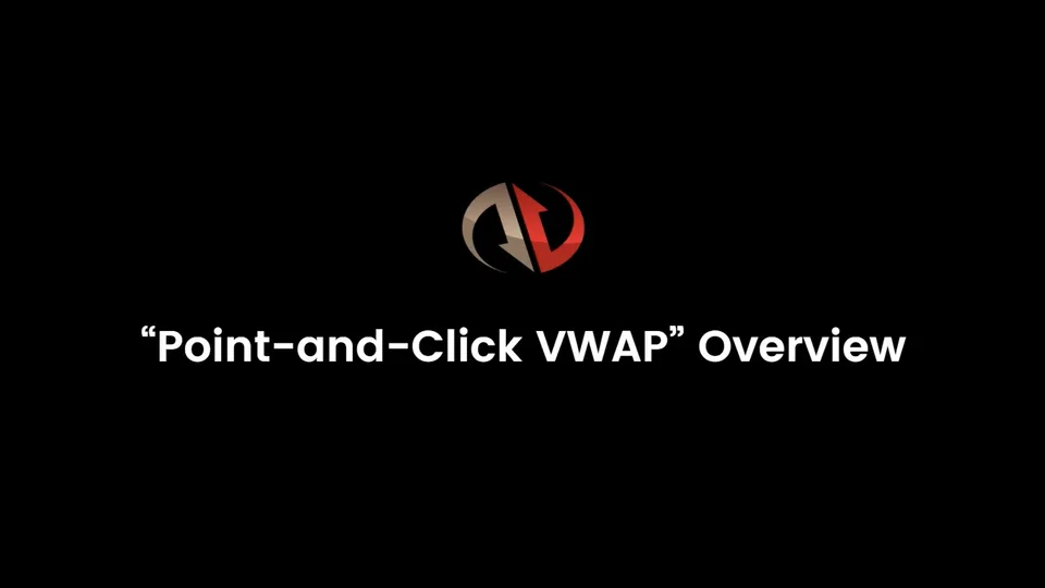 Anchored VWAP for NinjaTrader 8 – TheVWAP