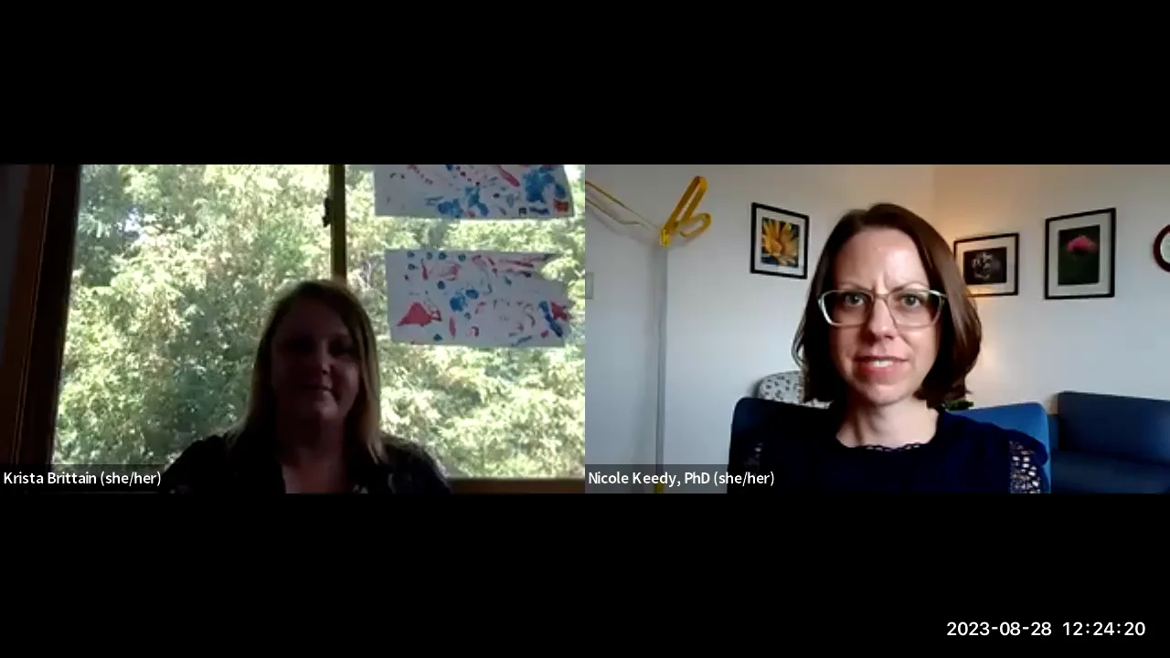 2023 IPA Fall Conference Interview with Dr. Krista Brittain on Vimeo