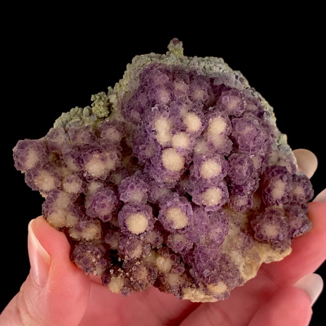 Fluorite overgrowing Quartz (rare style for the locality)