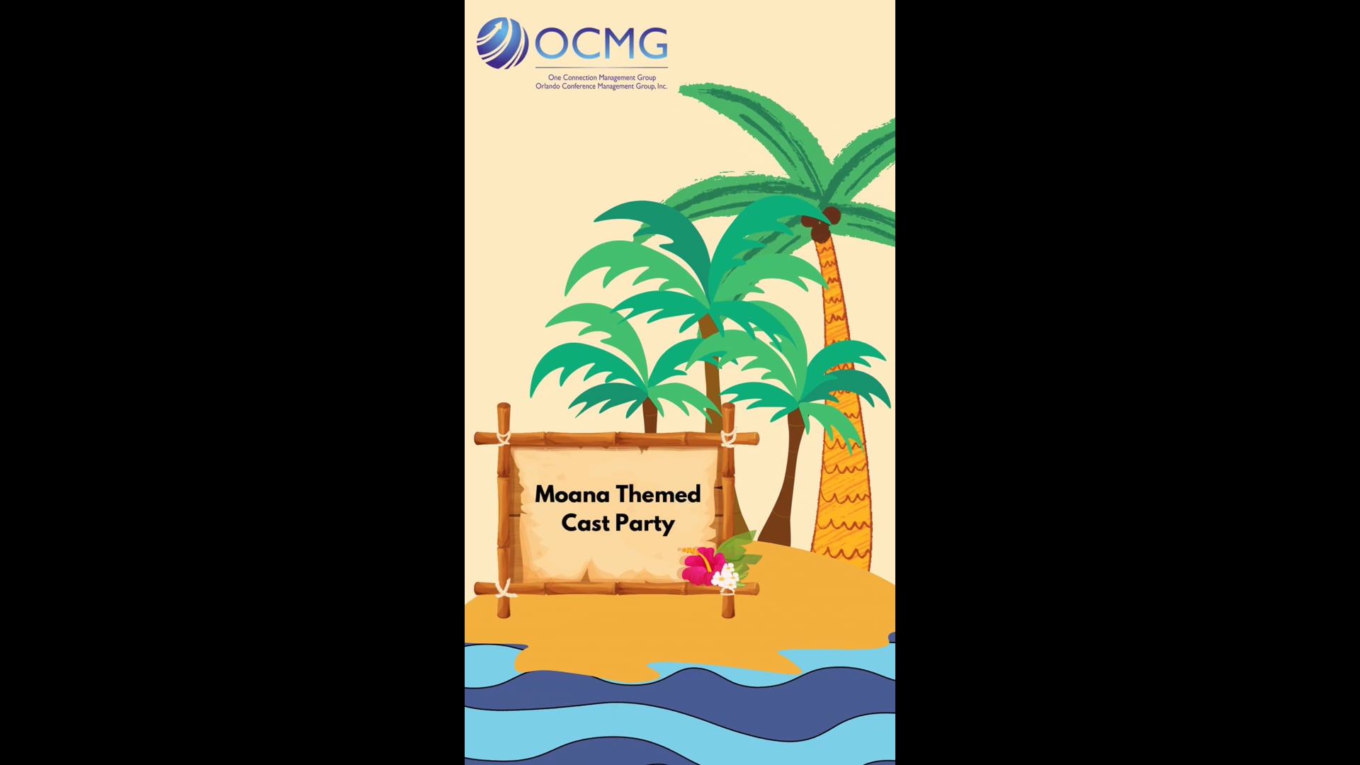Moana Themed Cast Party