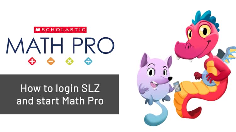 Student VIDEO - How to login Scholastic Learning Zone and start Math Pro  (4) on Vimeo