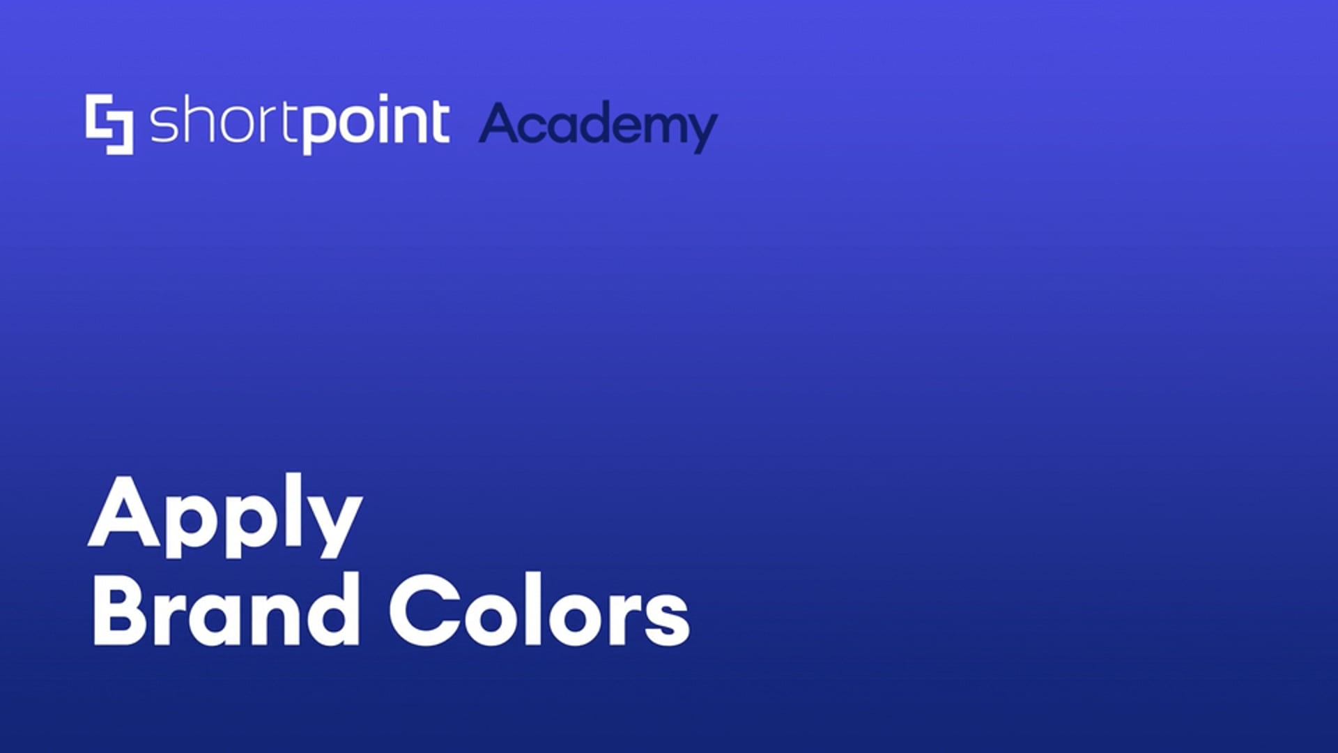 Apply brand colors thumbnail
