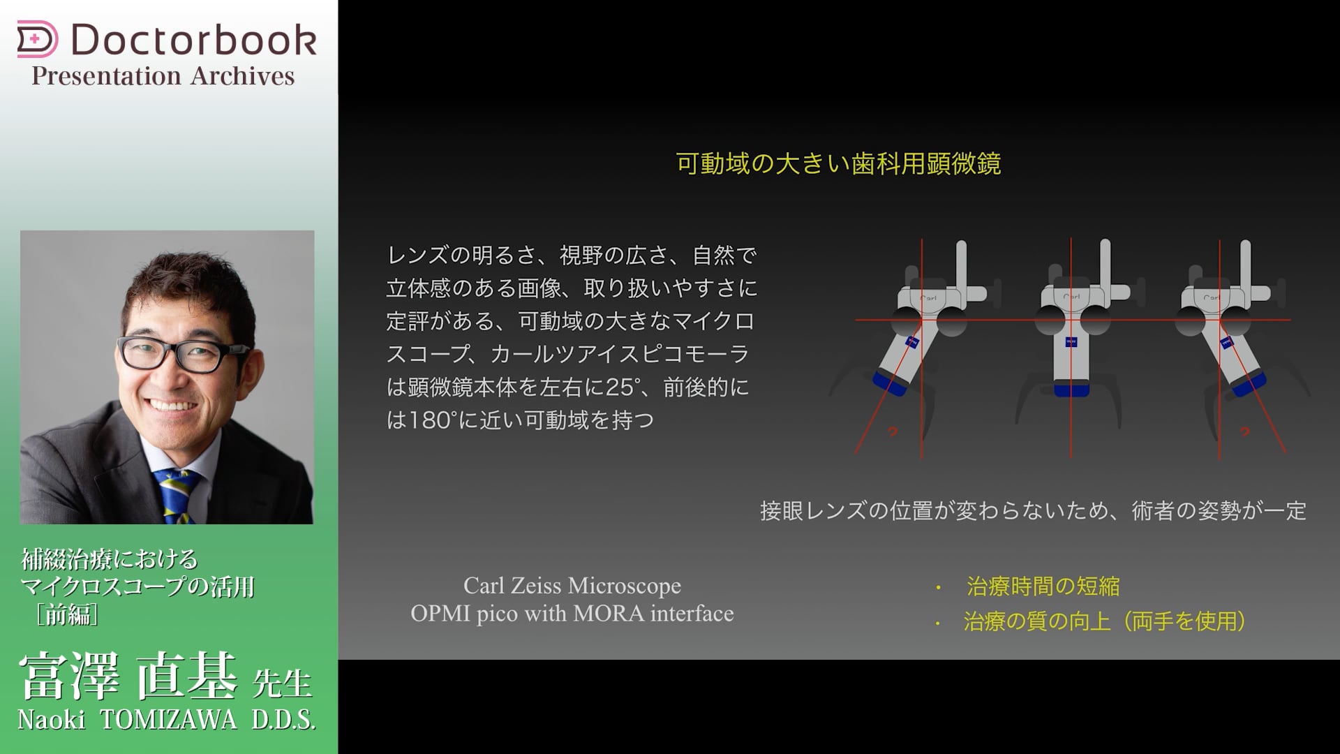 臨床知見録_初めてのマイクロスコープ_picoMORAの選択基準