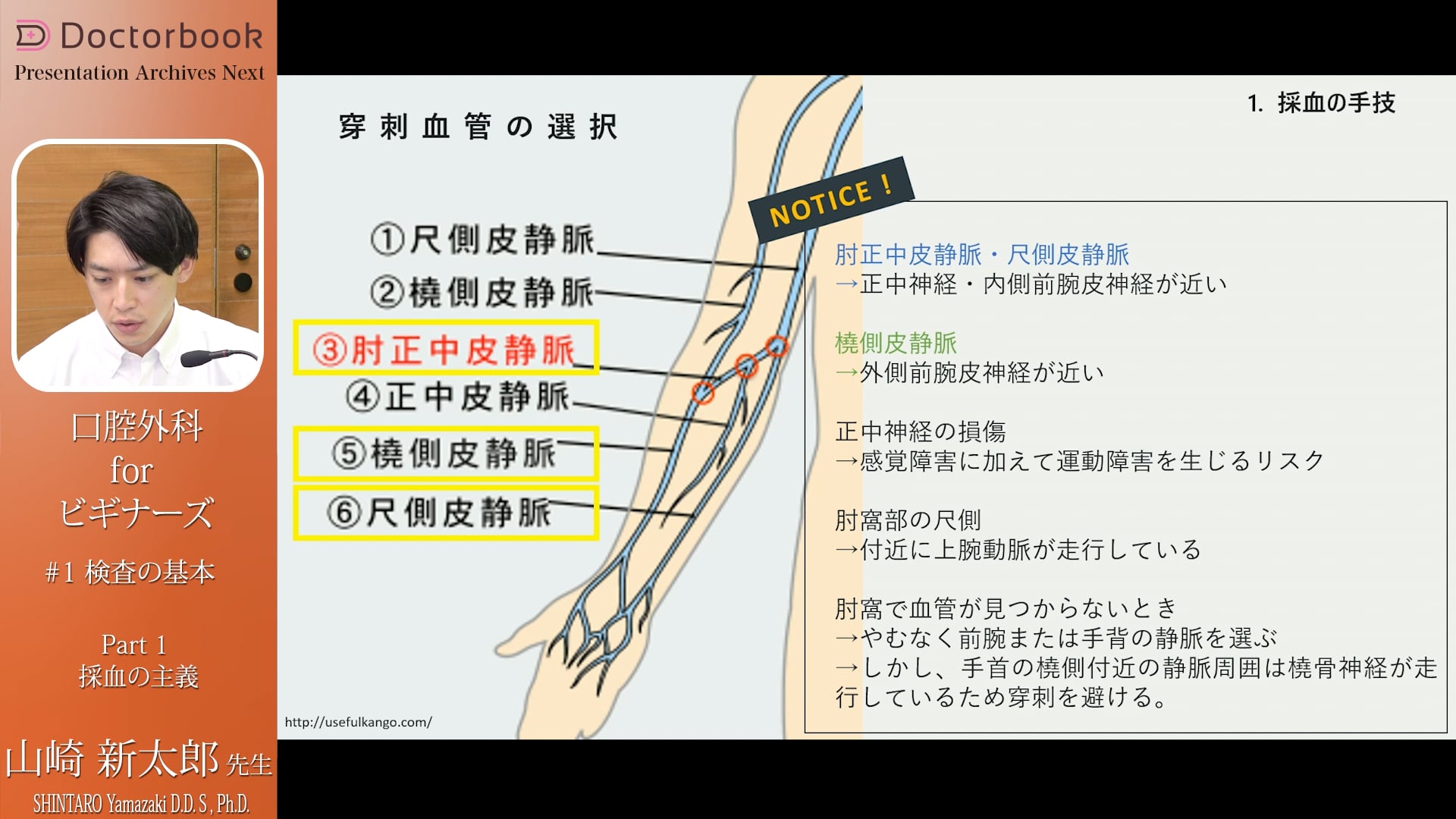 採血の手技 #1