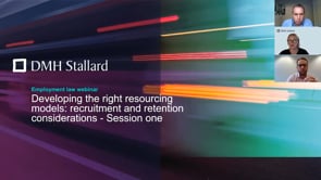 Developing the right resourcing models recruitment and retention considerations