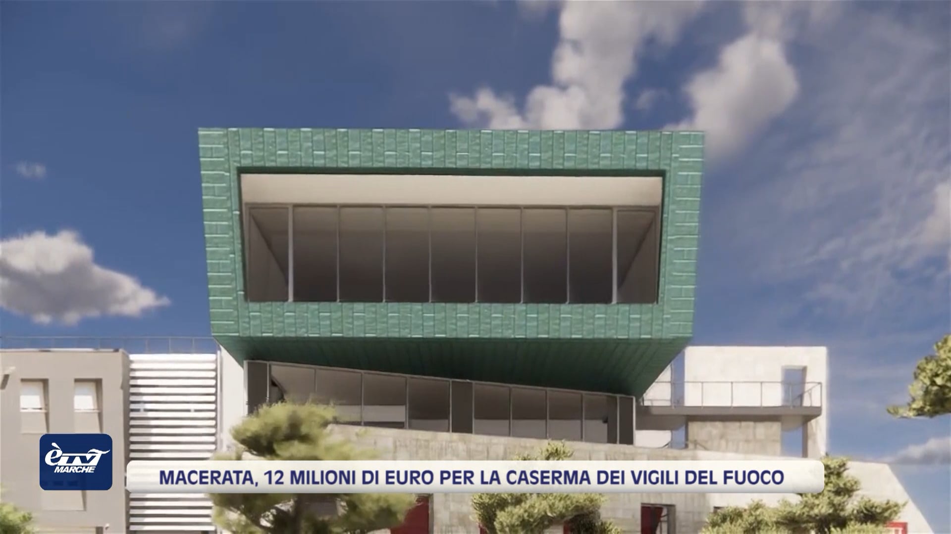 Macerata, 12 milioni di euro per la Caserma dei Vigili del Fuoco - VIDEO