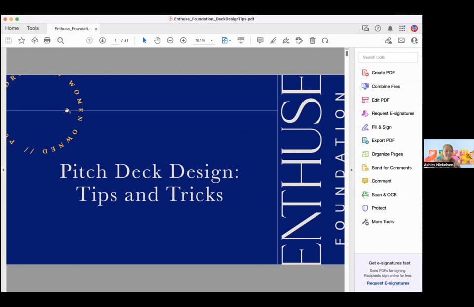How to Create a Pitch Deck