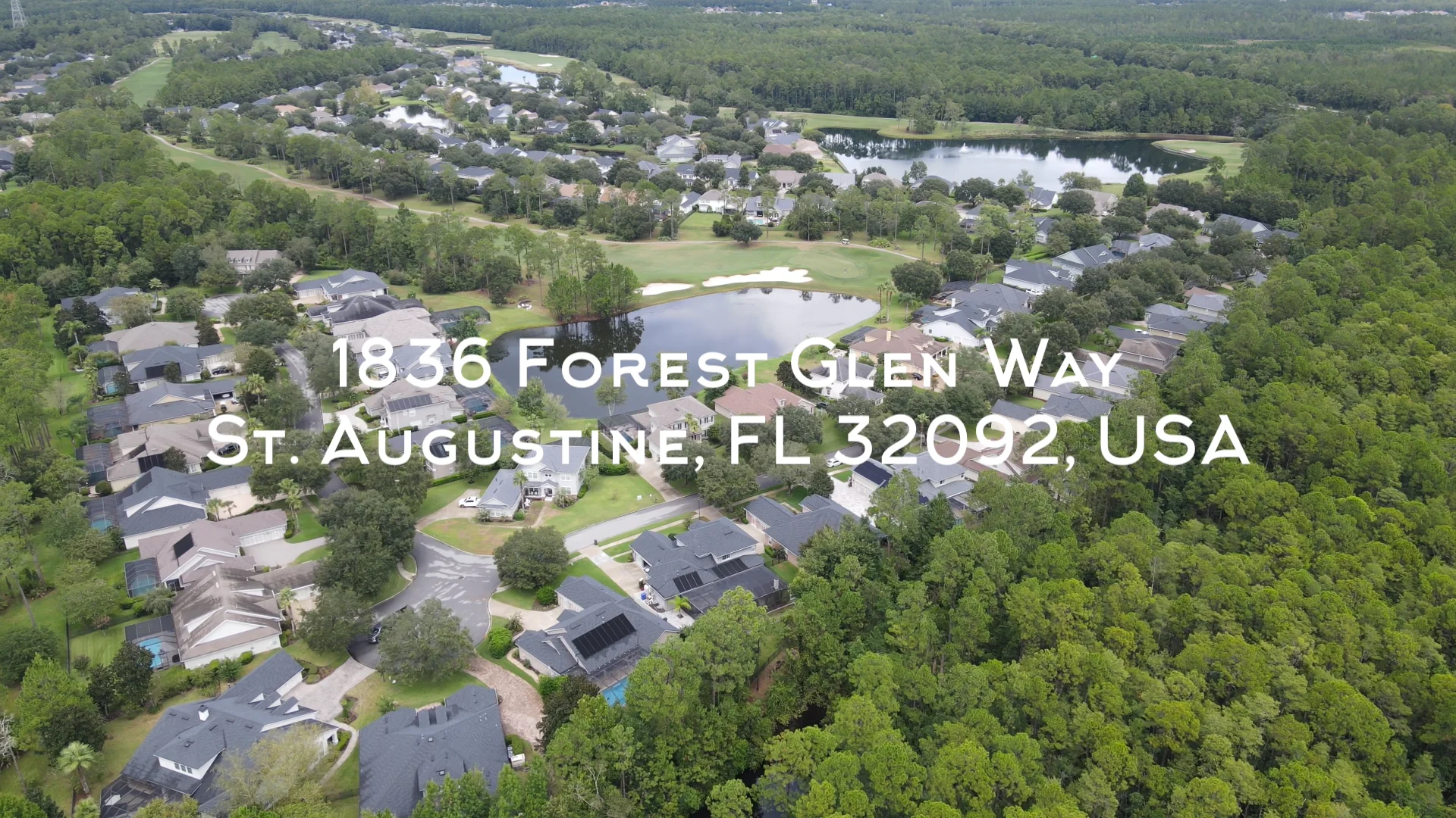 1836 Forest Glen Way 32092 zillow on Vimeo
