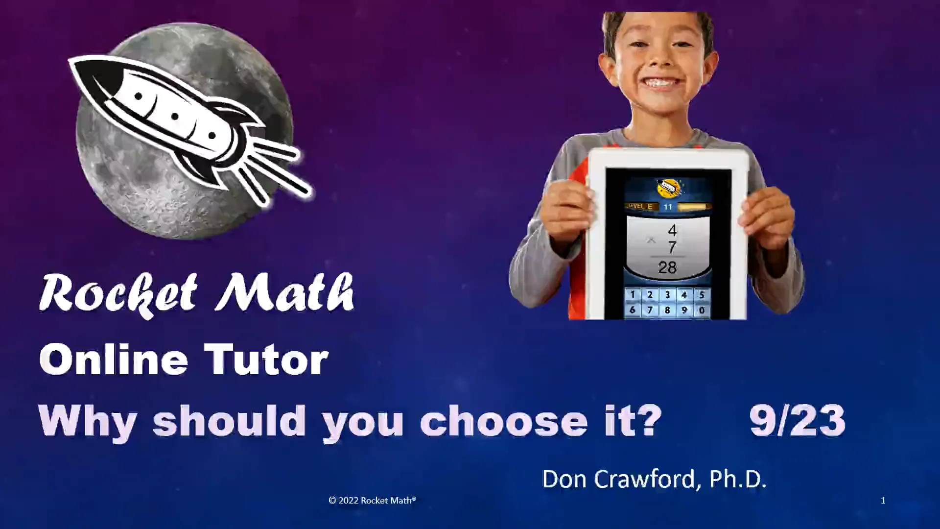 Why choose the rocket math online tutor 9 23 on vimeo