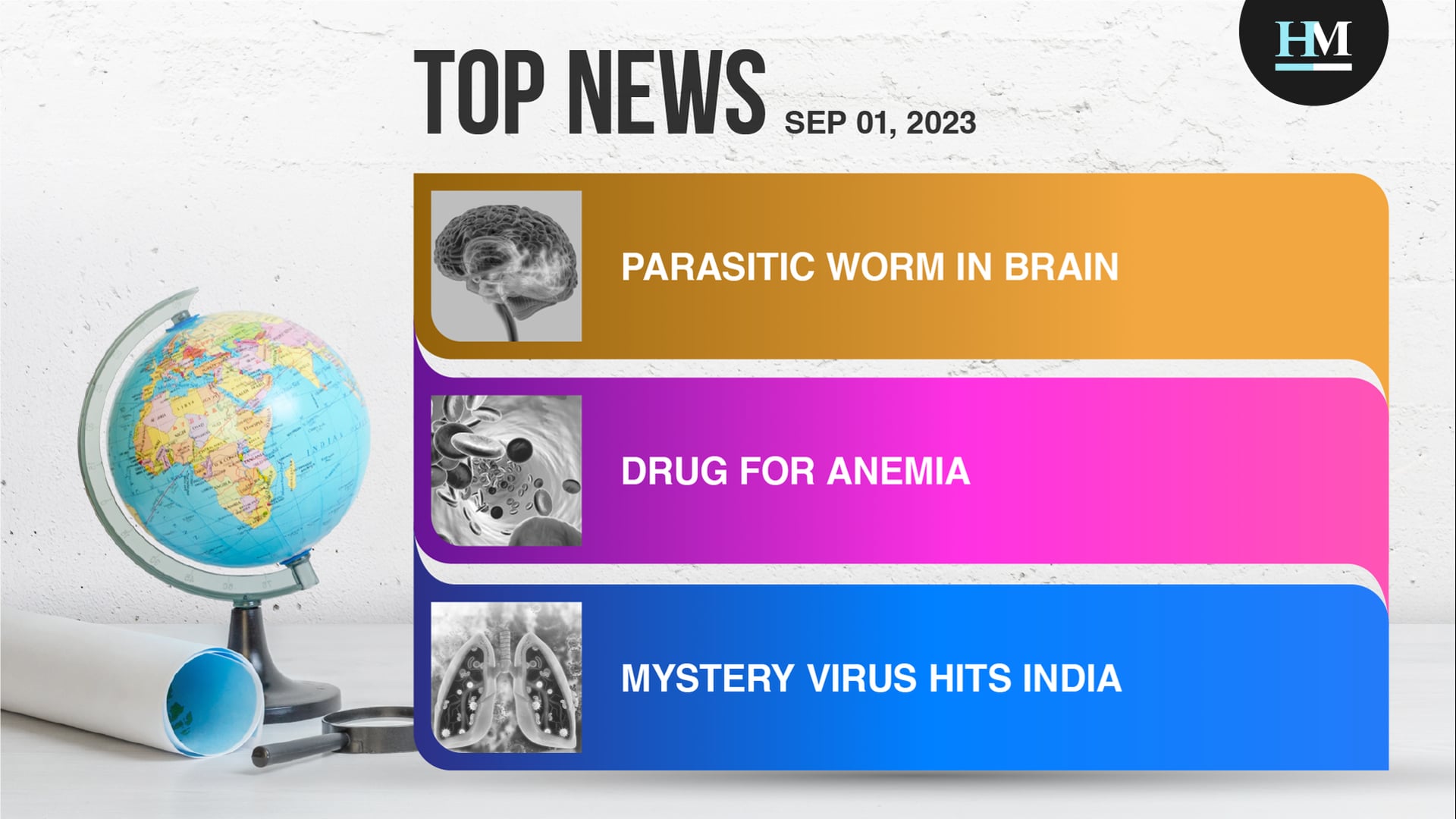 World’s First Discovery of Parasitic Worm in the Human Brain, and More