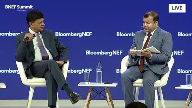 Watch "<h3>Policy Dialogue with Minister Singh</h3>
Raj Kumar Singh, Minister of Power, Minister of New & Renewable Energy, Government of India, interviewed by Shantanu Jaiswal
Head of India Research, BloombergNEF"