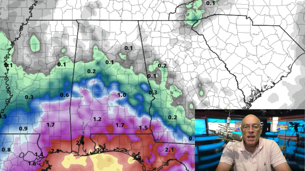 James Spann forecasts a nice, sunny day for Alabama on Vimeo