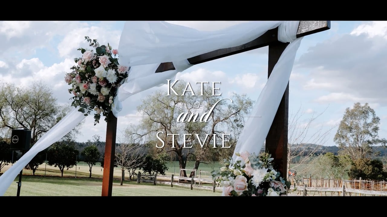 Belgenny Farm Wedding Video, Sydney - Kate and Stevie