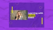 Aprenda inglês com Bubbly
