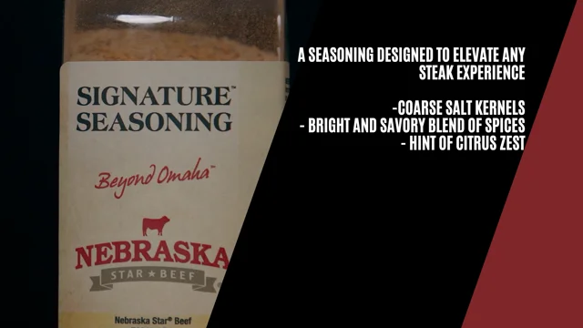  Nebraska Star Beef Signature Seasoning - 5oz : Grocery &  Gourmet Food