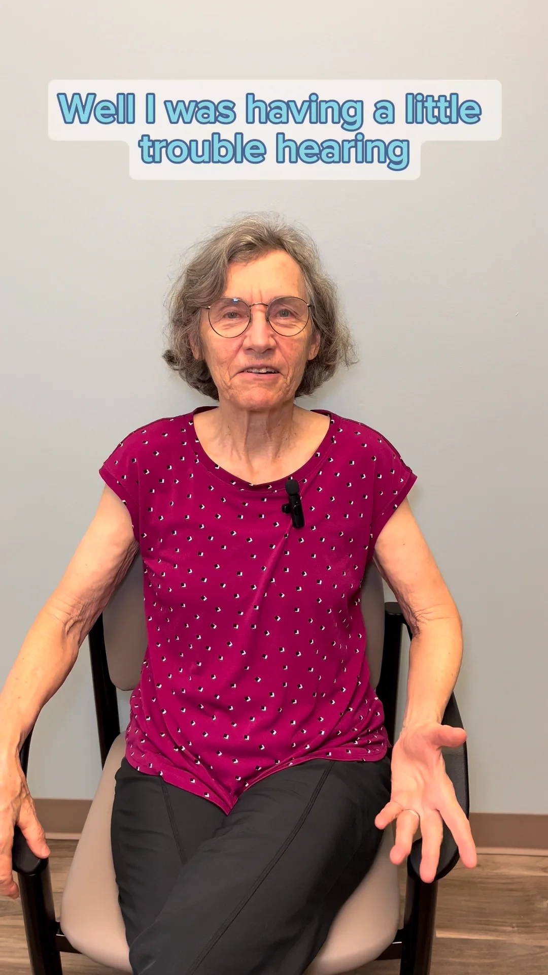Daisy Mathis Hearing Aid Testimonial on Vimeo