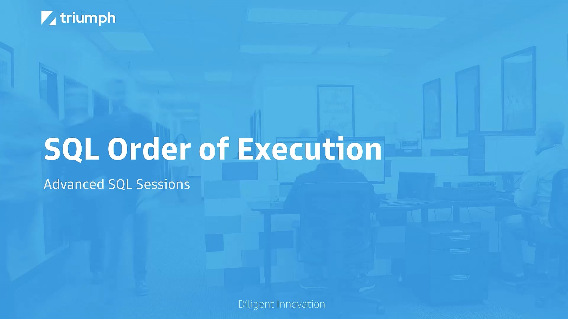 SQL Order of Execution