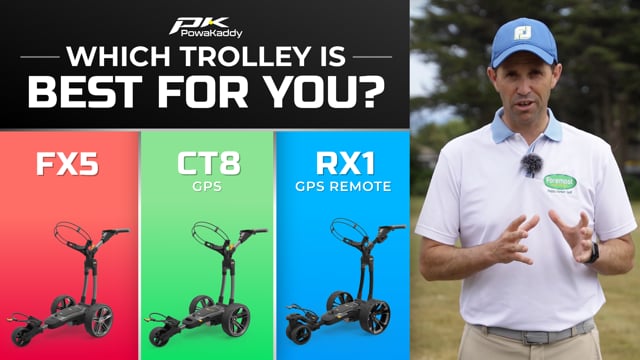 PowaKaddy RX1 GPS Electric Trolley