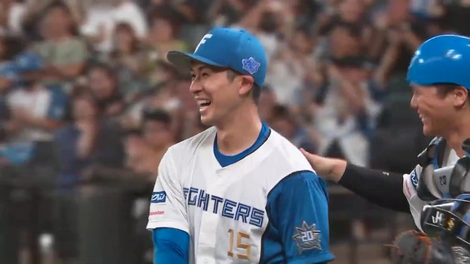 【9回表】今季2度目の完封!! ファイターズ・上沢直之 9回114球7奪三振で8勝目!!  2023年9月1日 北海道日本ハムファイターズ 対 オリックス・バファローズ
