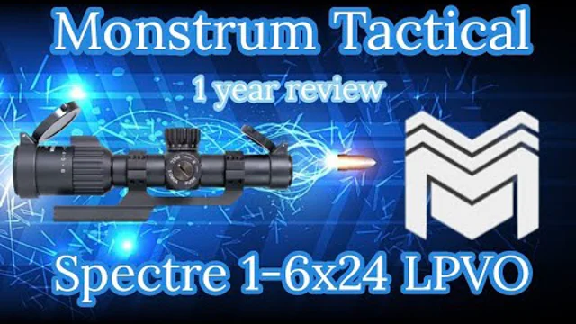 Spectre 1-6x24 LPVO Rifle Scope