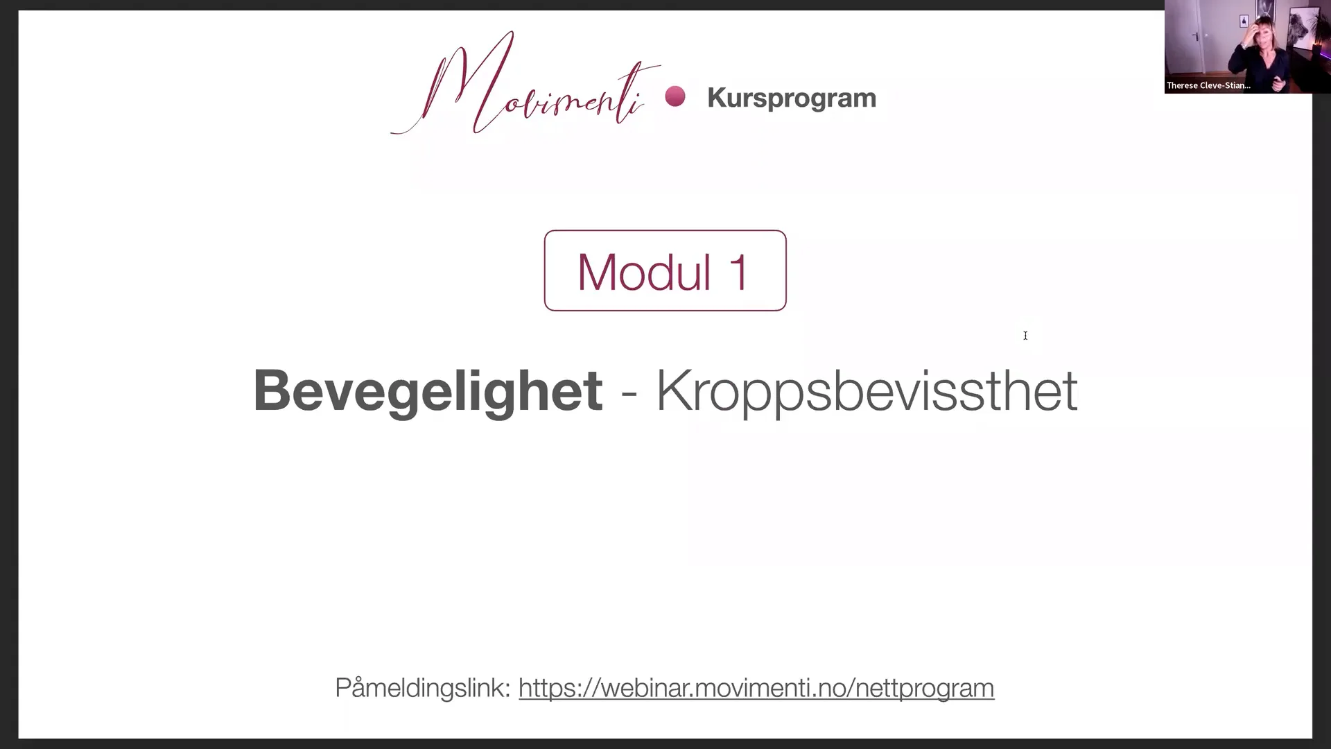 Module 1 on Vimeo