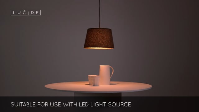 Підвісний світильник Lucide WOOLLY 10416/01/33