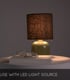 Video Woolly Vintage Table Lamp - Ø 16cm - 1xE14 - Green