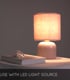 Video Woolly Vintage Table Lamp - Ø 16cm - 1xE14 - Pink