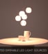 Video Cintra Modern Cluster Pendant Light - Ø 32cm - LED - 5x4