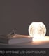 Video Cintra Modern Table Lamp - Ø 11cm - LED Dim. - 1x2W 3000K - 3 StepDim - Transparant