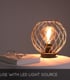 Video Danza Classic Table Lamp - Ø 25cm - 1xE27 - Matt Gold