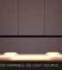 Video Sigma Modern Pendant Light - LED Dim. - 1x30W 2700K - Black