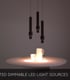 Video Margary Modern Pendant light - Ø 28cm - LED Dim. - 3x4W 2700K - Black
