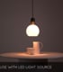 Video Julius Vintage Pendant Light - Ø 20cm - 1xE27 - Opal
