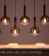 Video Marius Modern Bar Pendant Light - 7xE27 - Black