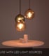 Video Monsaraz Retro Pendant light - Ø 35cm - 3xE27 - Green