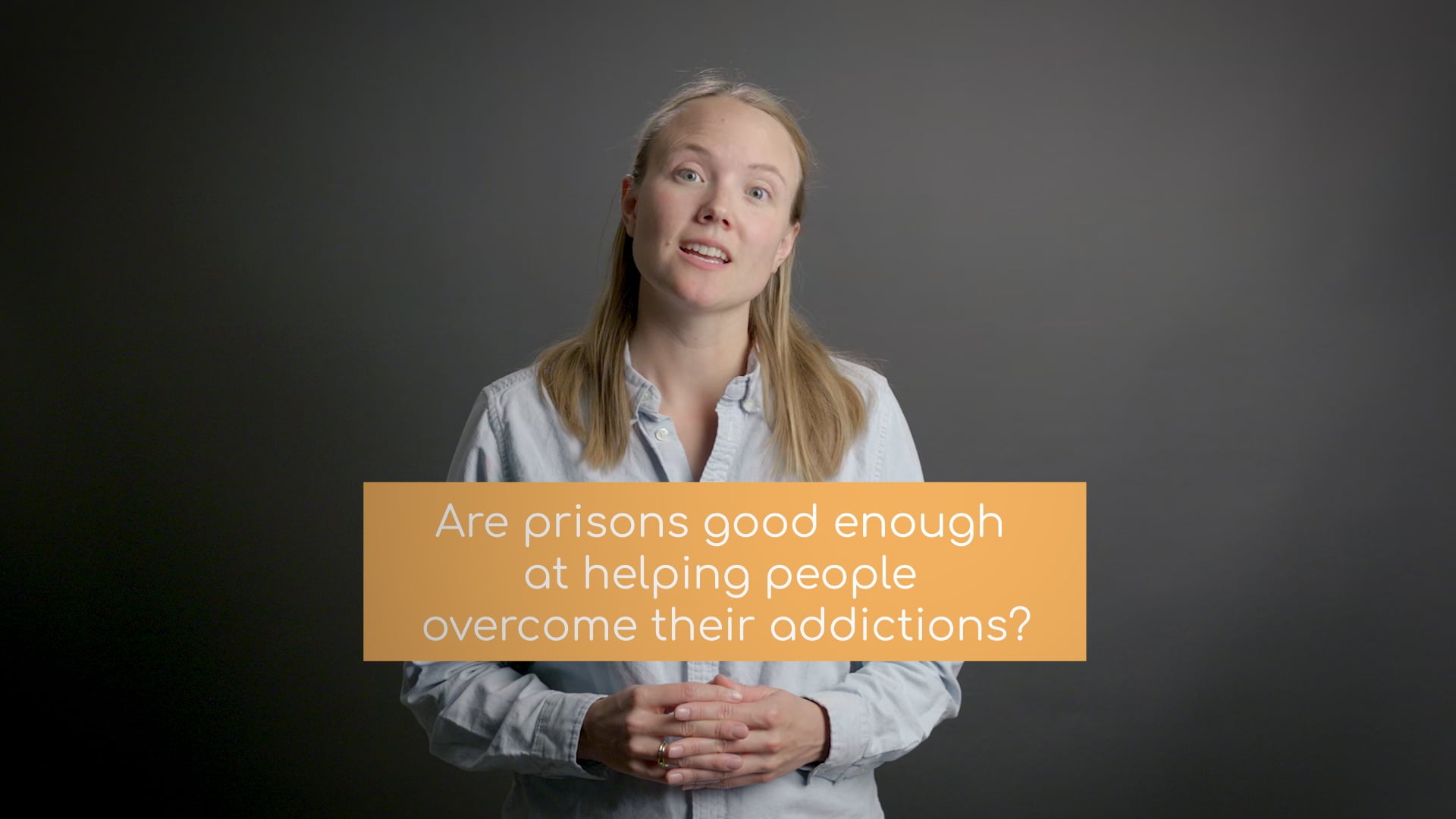 Are prisons good enough at helping people with addictions?