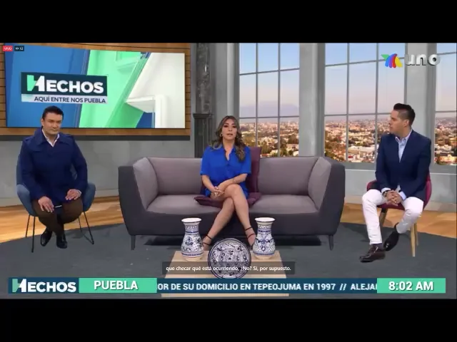 TV Azteca con Armando Alvares y Carolina Gil. El instituto de bienestar ...