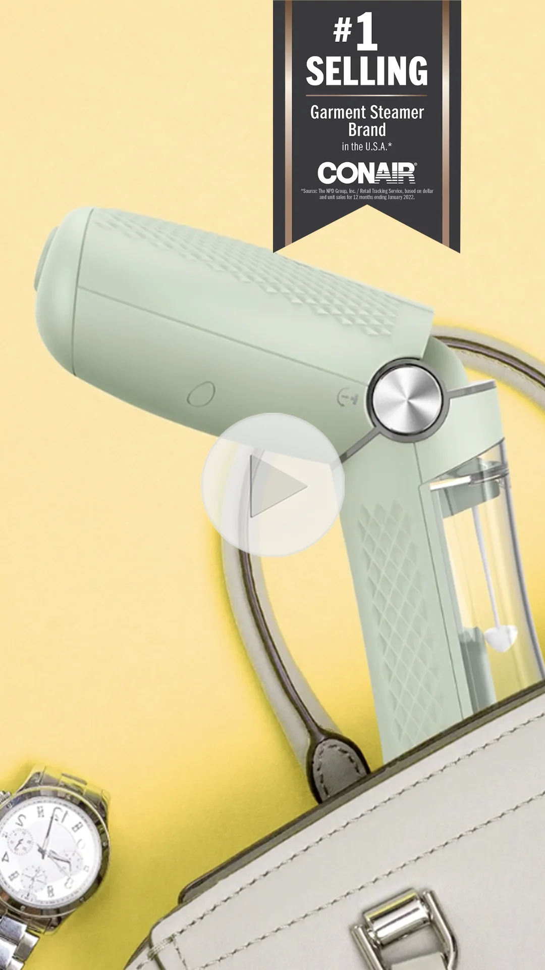 Conair Power Steamer 48s HowTo 9x16 (GSC24) on Vimeo