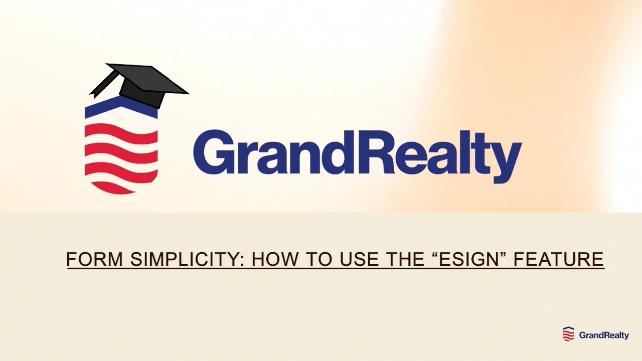 Form Simplicity How to use ESIGN on Vimeo