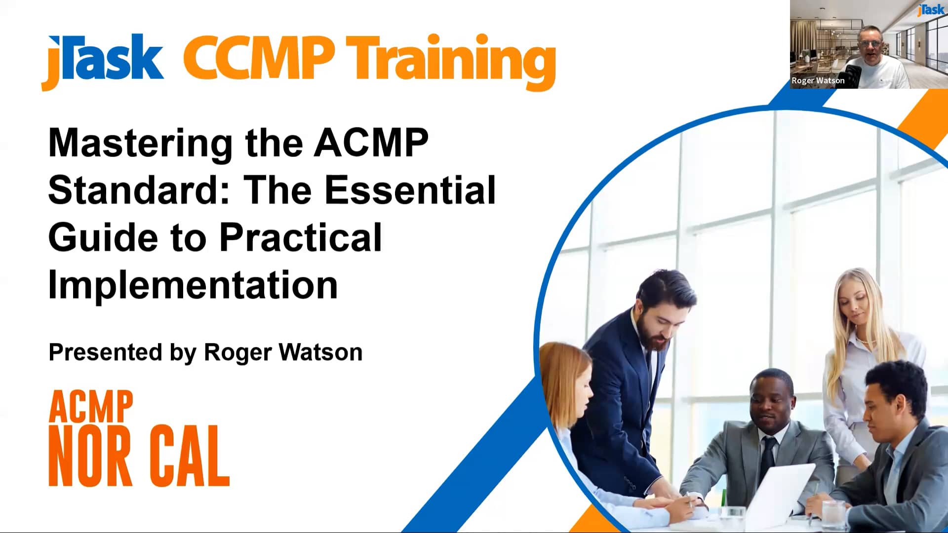 Webinar August 2023 - Mastering the ACMP Standard on Vimeo