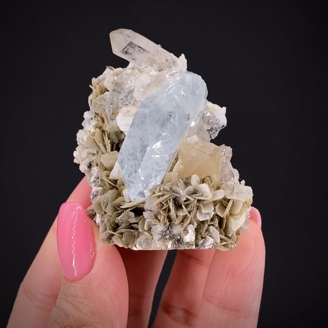 Scheelite Jaune Taille Exceptionnelle 5.40 Ct - Coupe émeraude - Chine - Extrêmement Rare