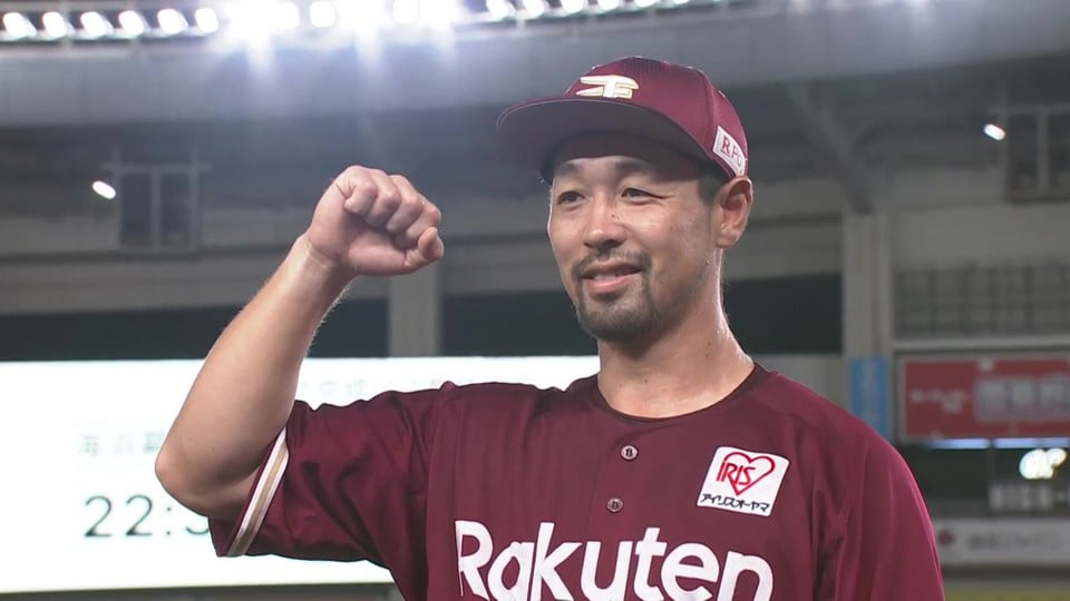 イーグルス・阿部寿樹選手ヒーローインタビュー 9月2日 千葉ロッテマリーンズ 対 東北楽天ゴールデンイーグルス
