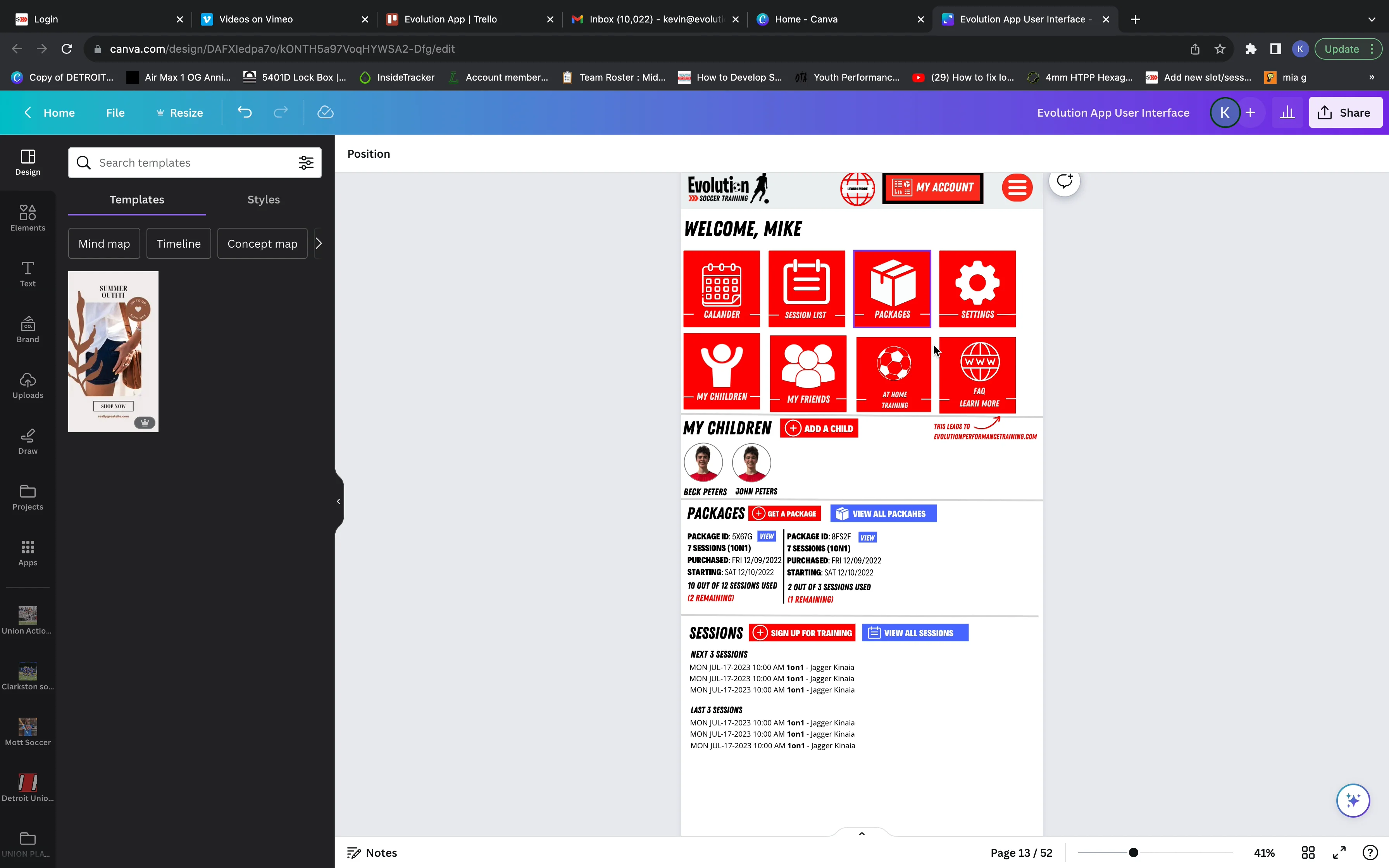 New dashboard on Vimeo