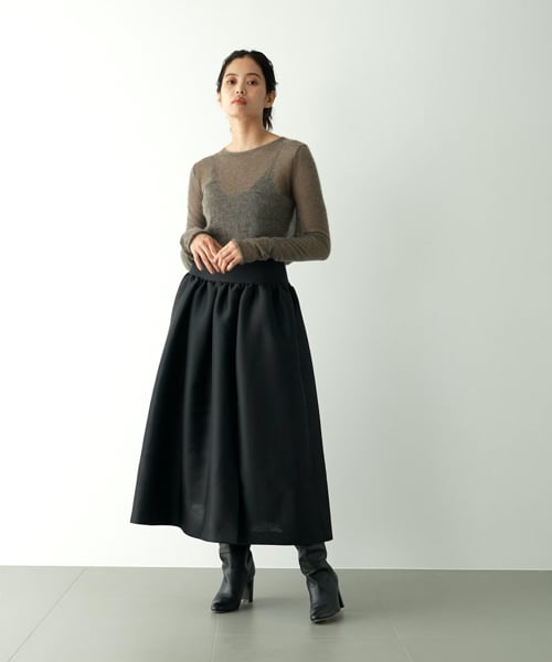 サテンフレアスカート | [公式]BRILL（ブリル）通販 