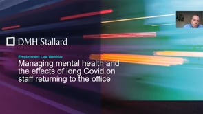 Managing mental health and the effects of long Covid on staff returning to the office